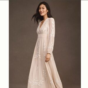 BLDN embroidered gown (wedding, prom, gala)